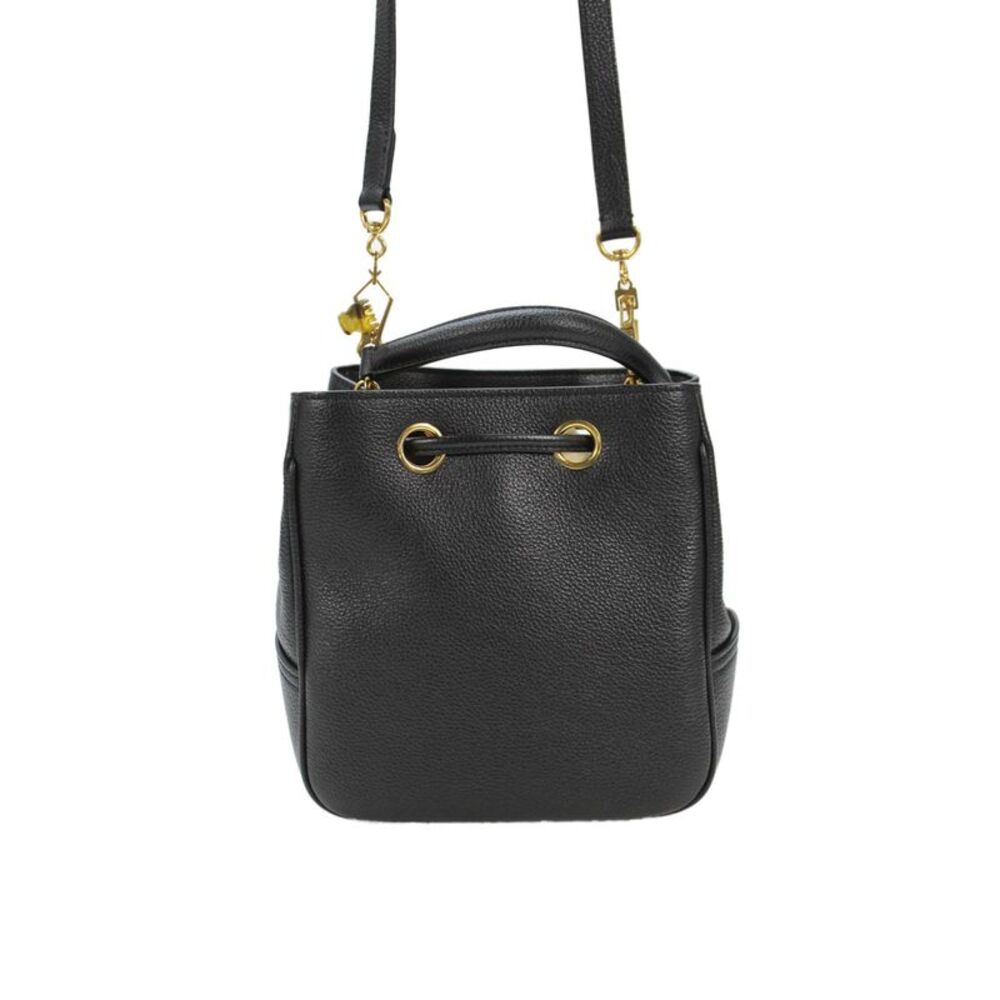 Mulberry Womens Classic Grain Leather Top Handle Small Hampstead Handbag Black - Picture 4 of 7